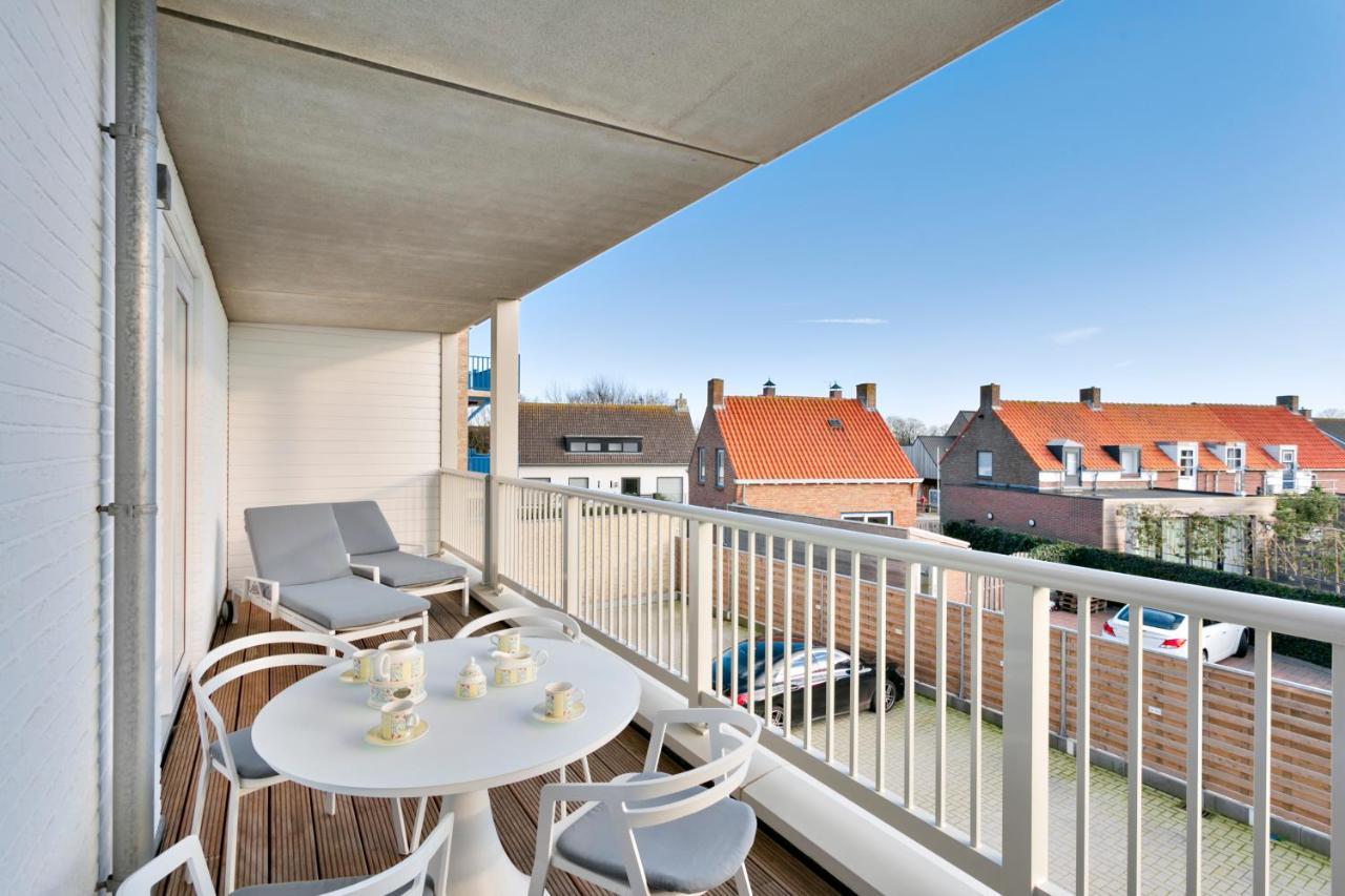 Modern Appartement Met Doorkijk Op De Duinen Cadzand Eksteriør bilde